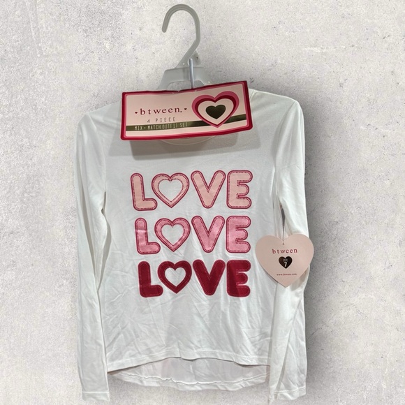 btween Kids mix and match Set - Pink, White and red - Picture 3 of 5